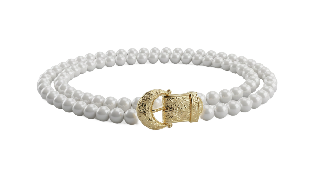 pearl belt png PNG transparent background