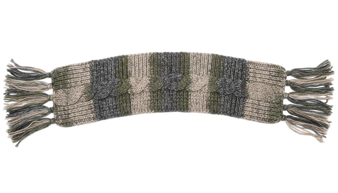 men scarf png PNG transparent background
