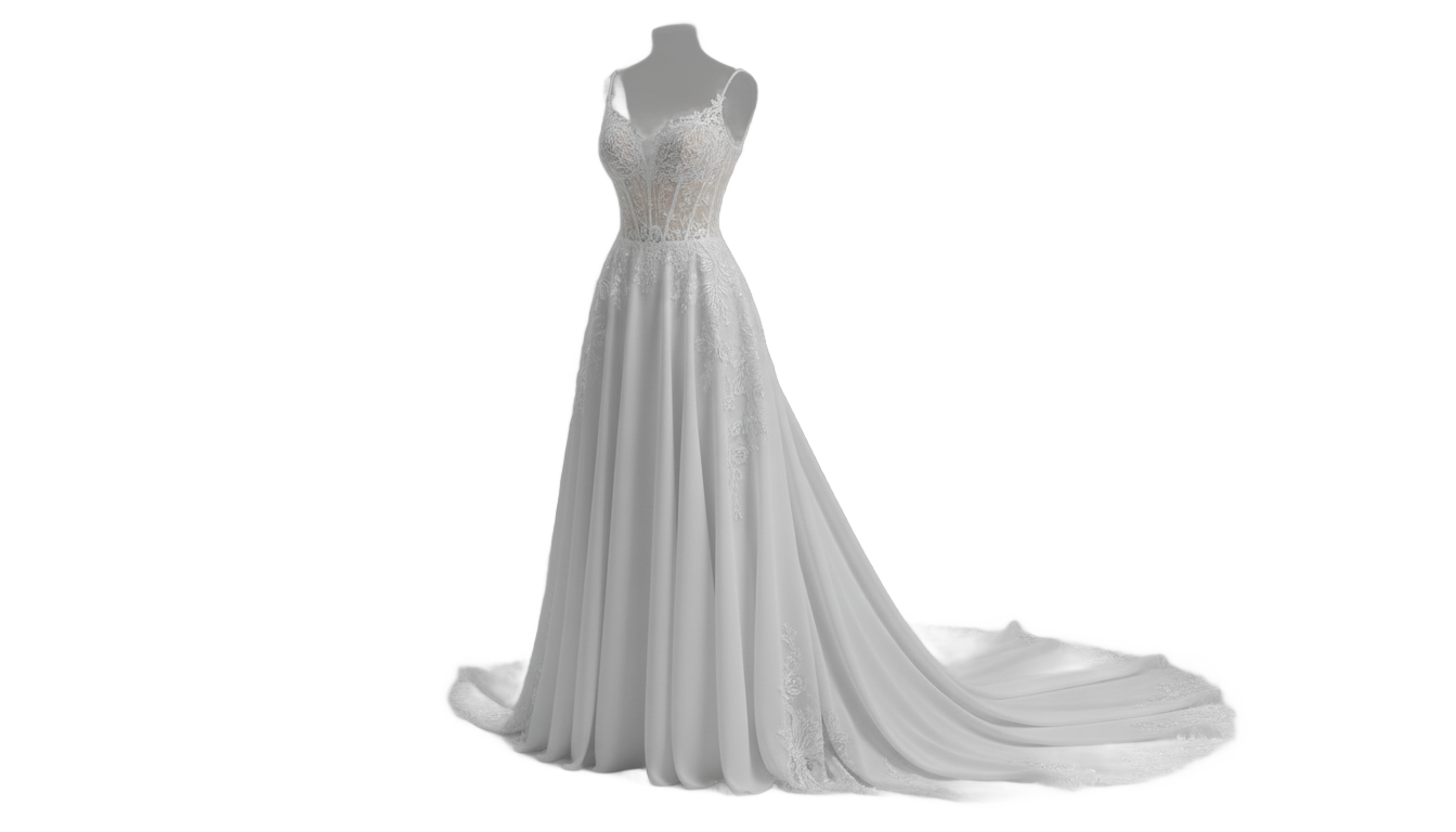 wedding dress png PNG transparent background