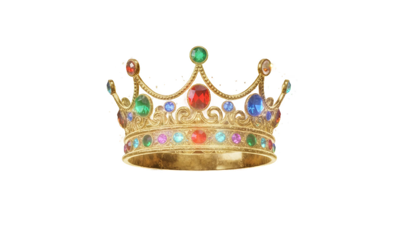 glow crown png PNG transparent background