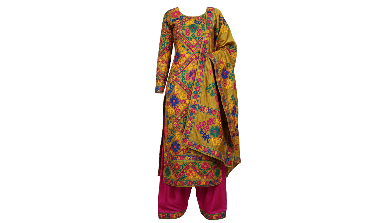 punjabi dress png PNG transparent background