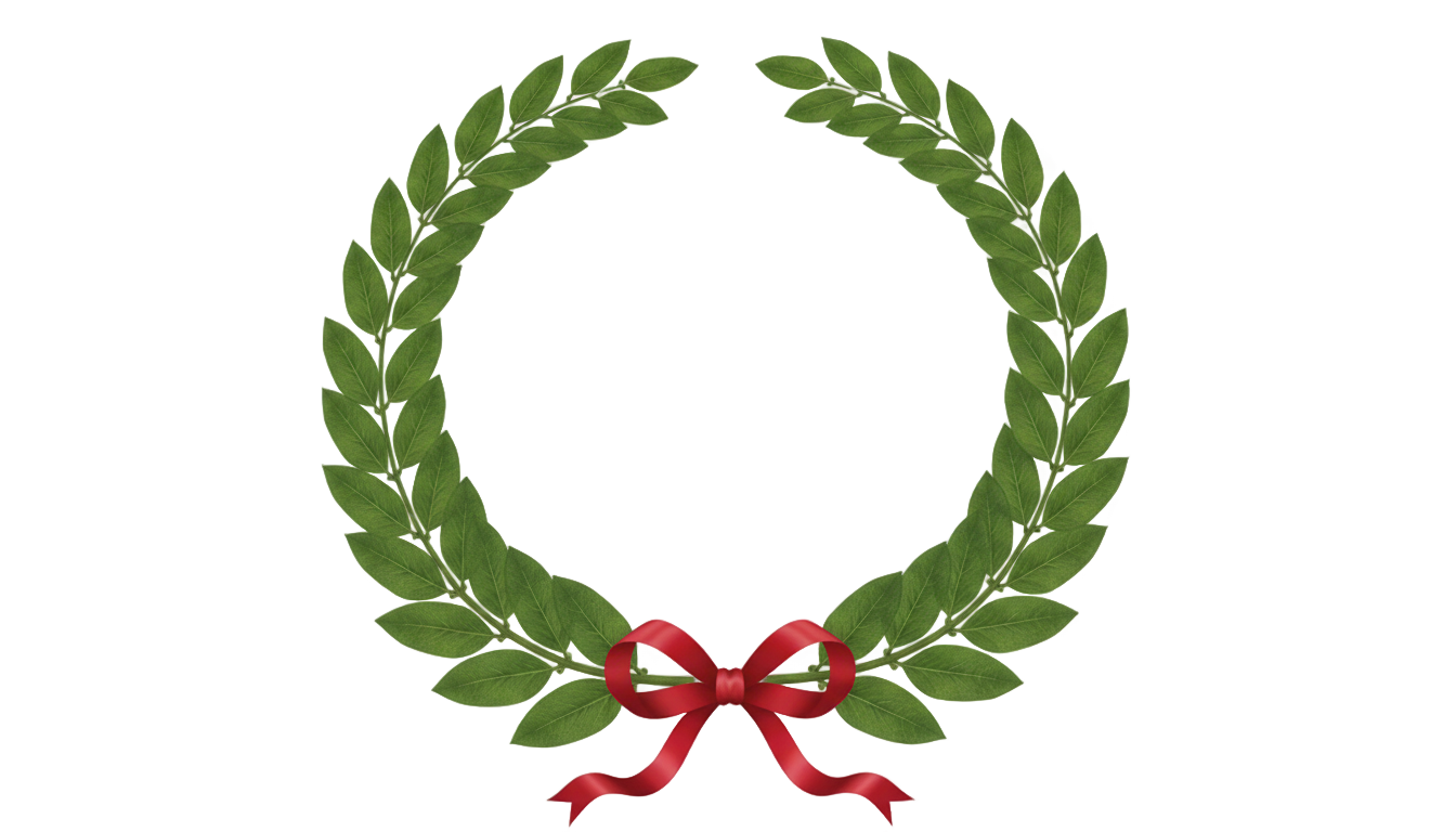 laurel crown png PNG transparent background