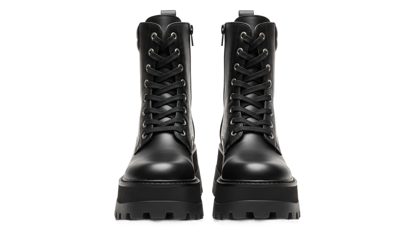 platform boots png PNG transparent background