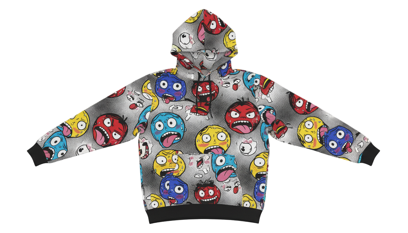 ahegao hoodie png PNG transparent background