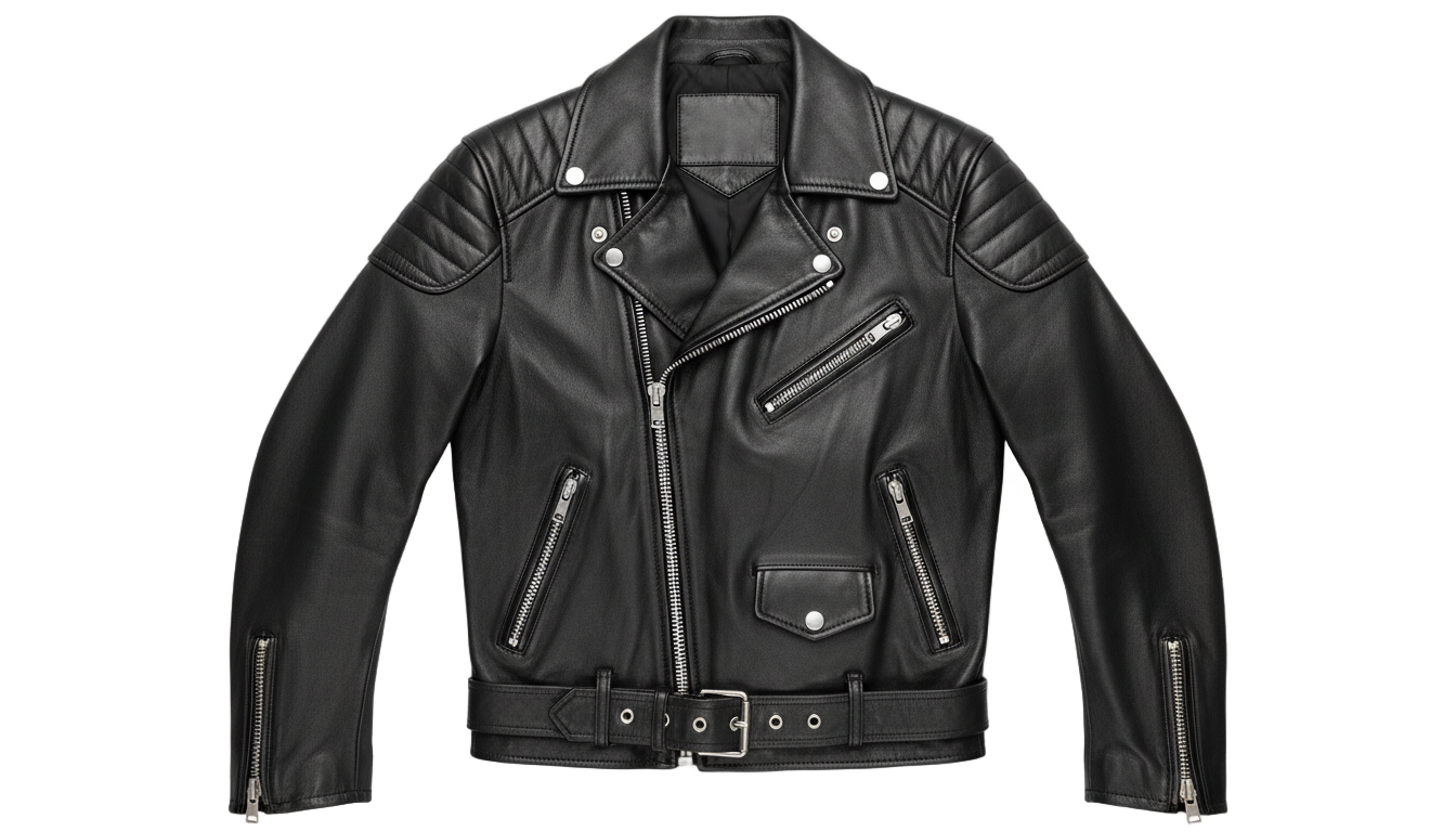 leather jacket png PNG transparent background
