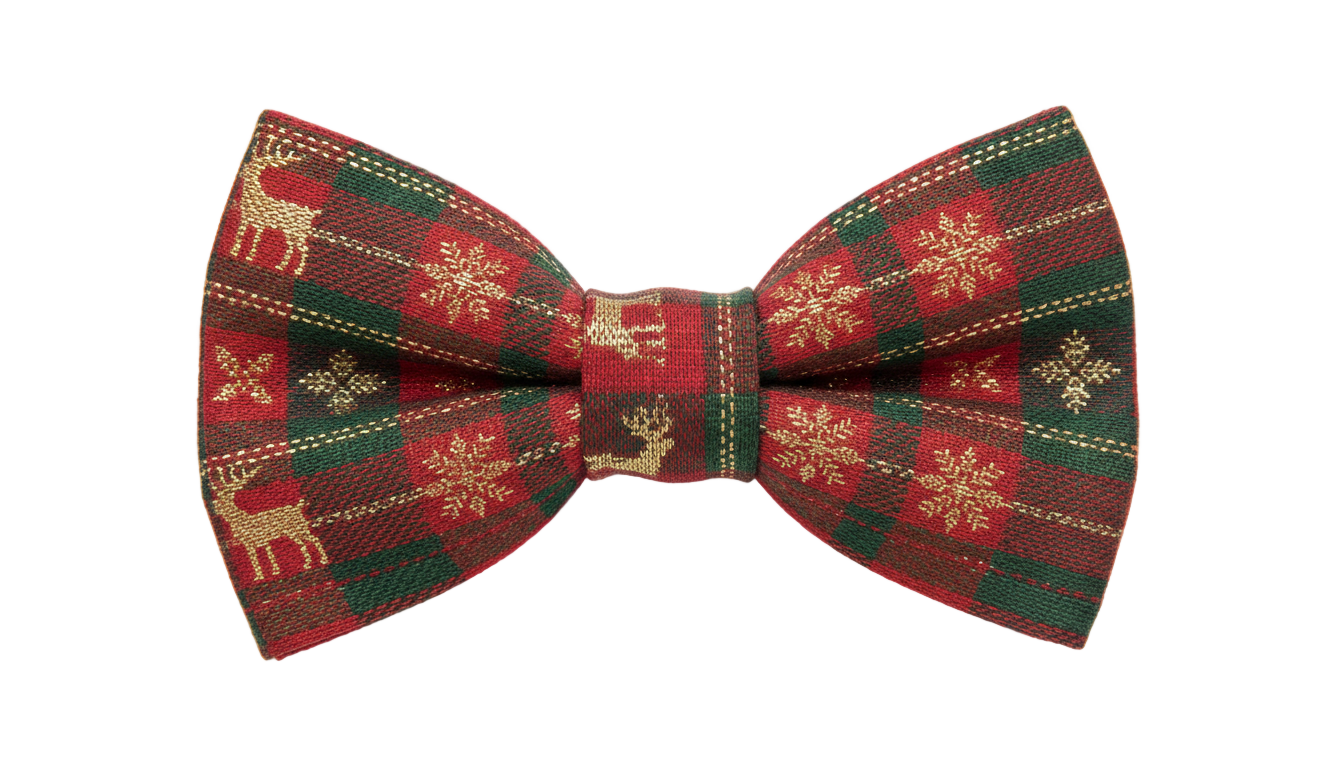 christmas bow tie png PNG transparent background