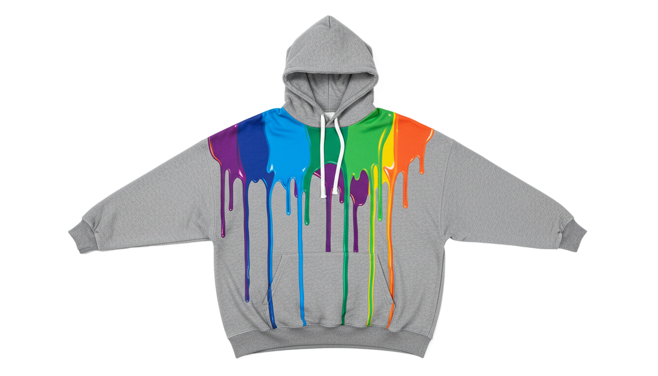 drip hoodie png PNG transparent background