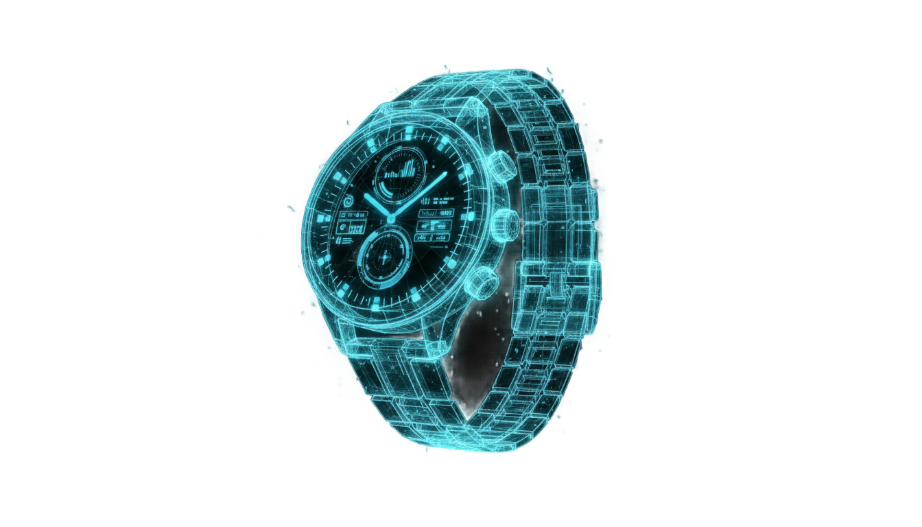 watch hologram png PNG transparent background