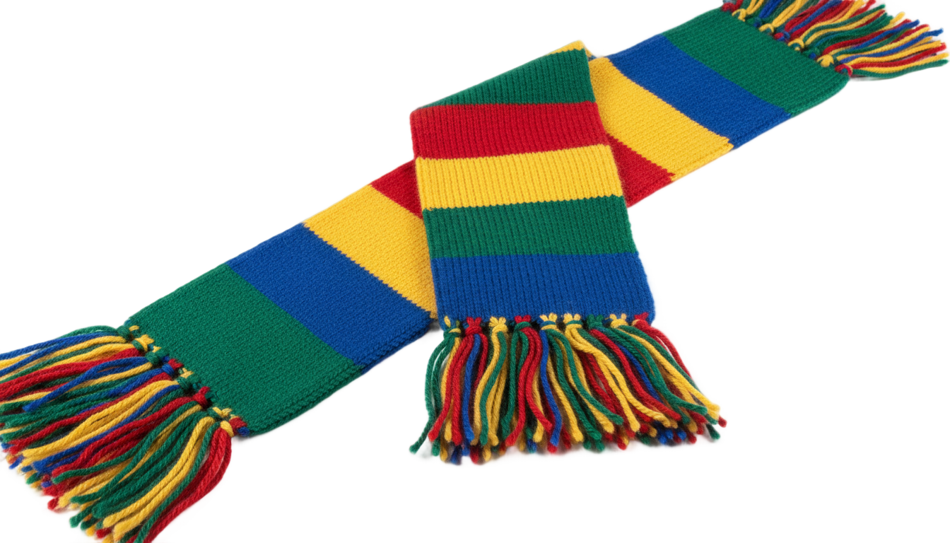 football scarf png PNG transparent background
