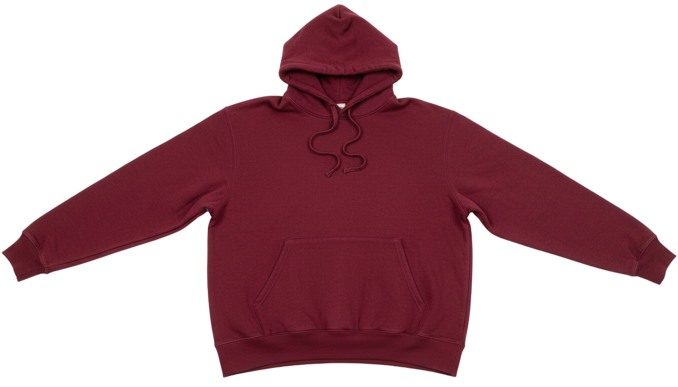 maroon hoodie png PNG transparent background