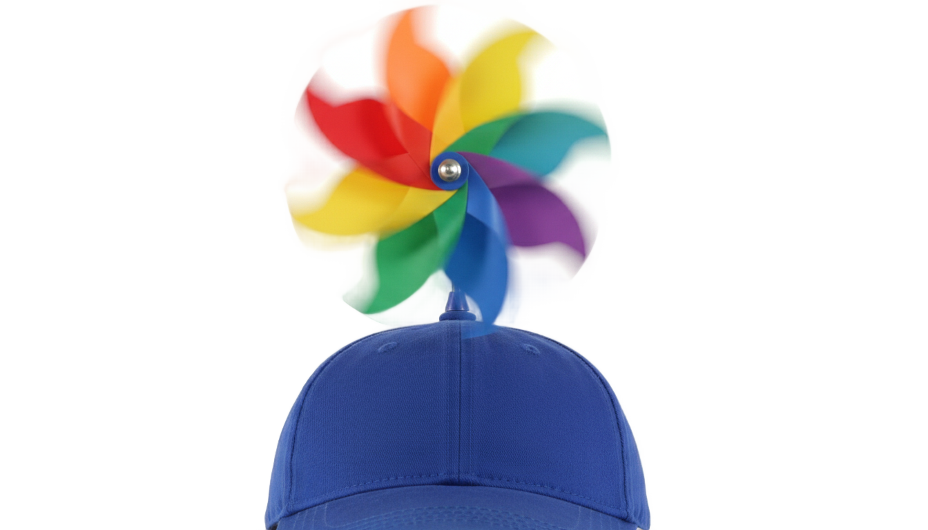 pinwheel hat png PNG transparent background