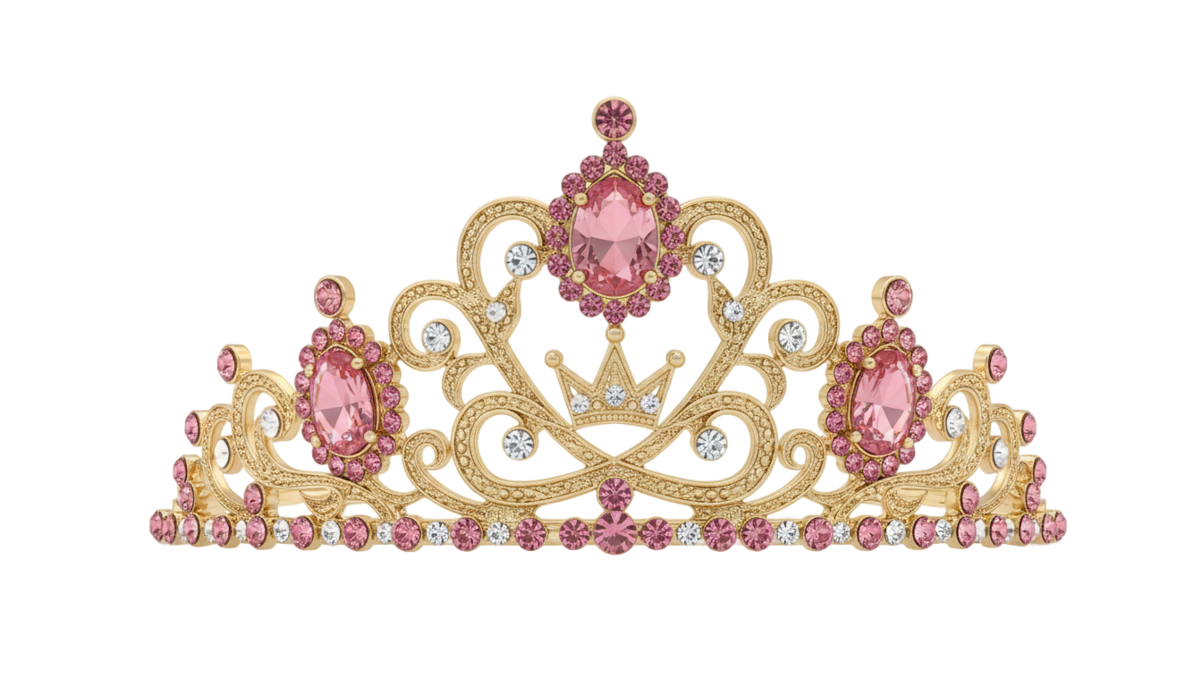 sleeping beauty crown png PNG transparent background