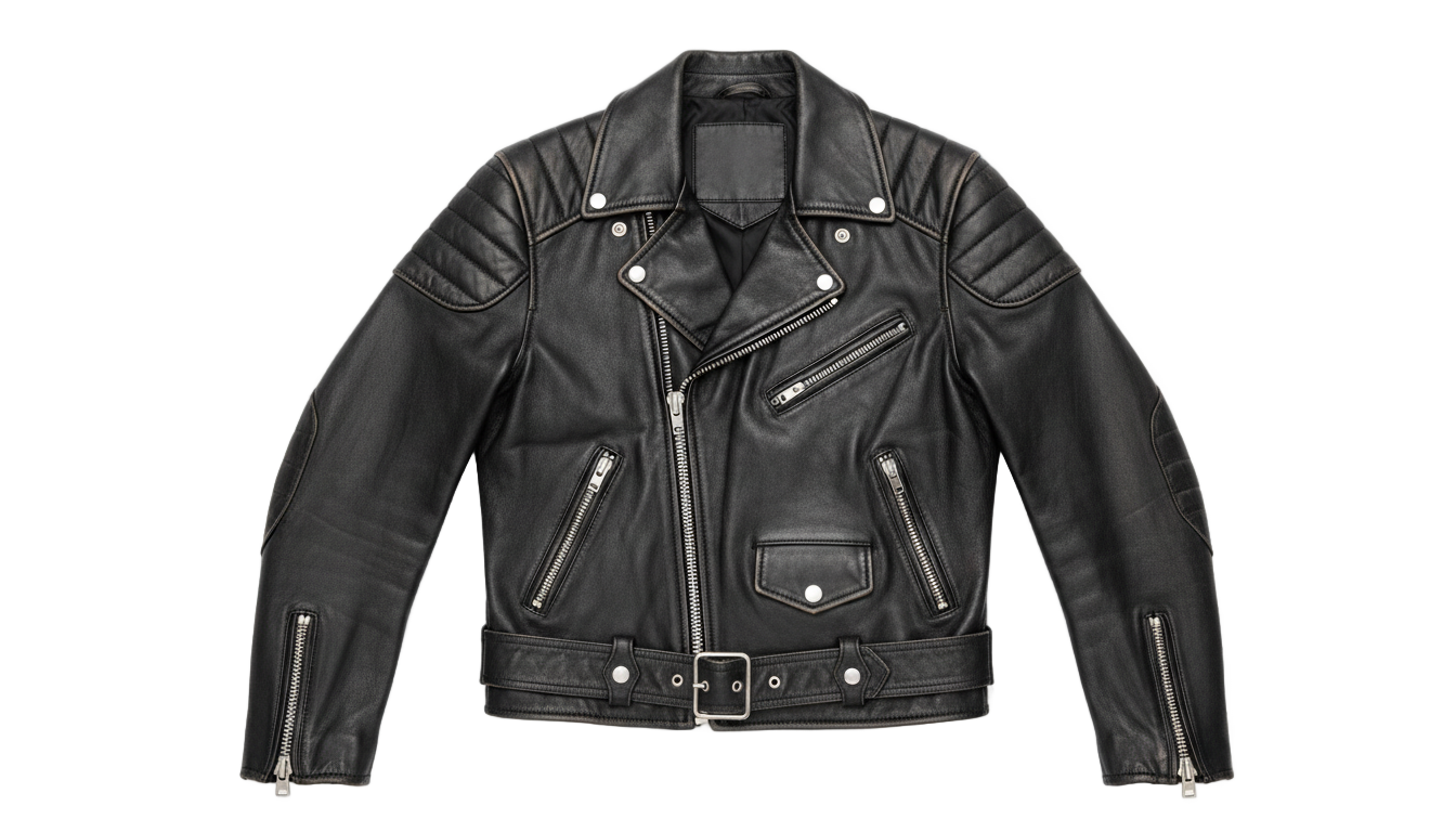 leather jacket png PNG transparent background
