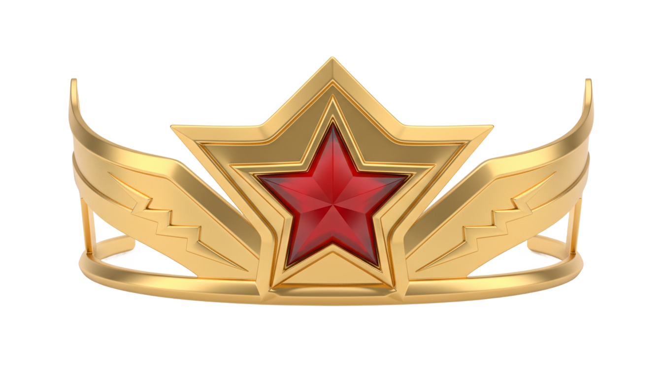 wonder woman crown png PNG transparent background