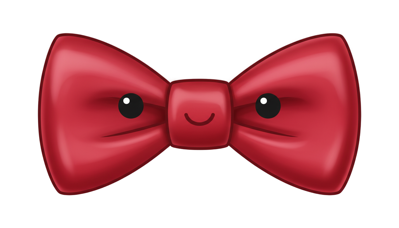 bow tie emoji png PNG transparent background