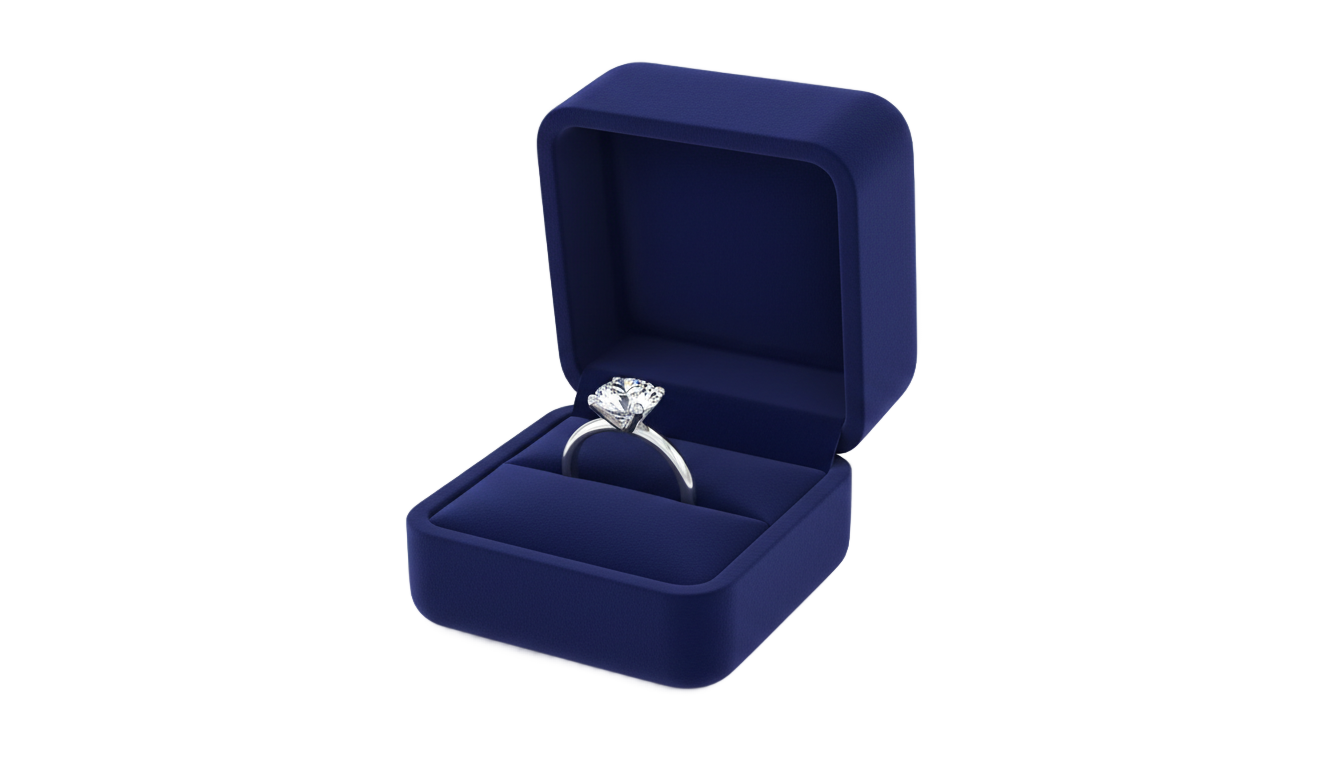wedding ring in box png PNG transparent background