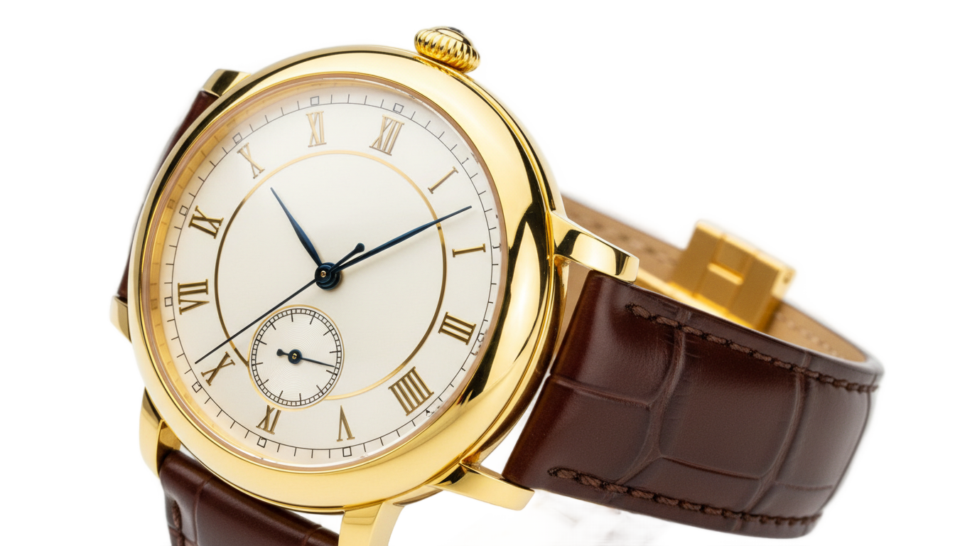 gold watch png PNG transparent background