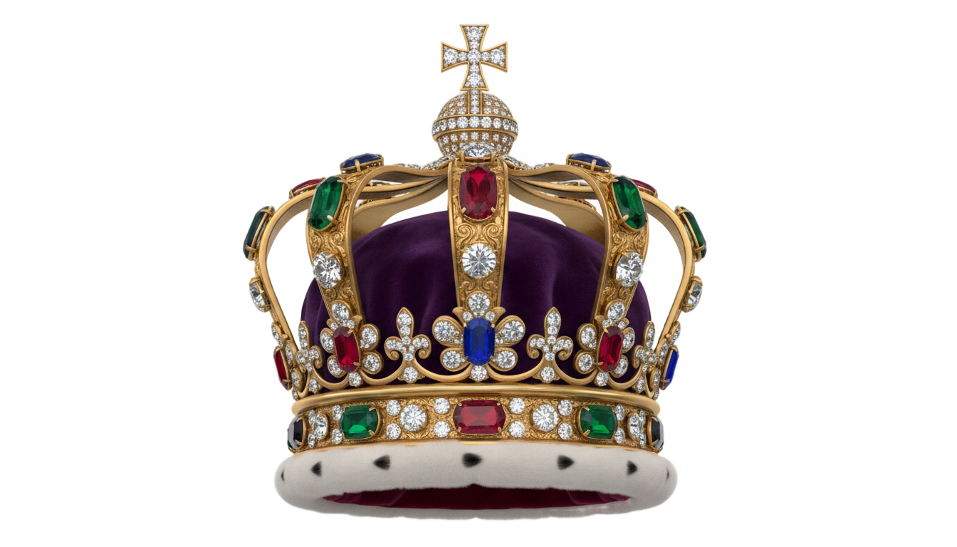 kings crown png PNG transparent background