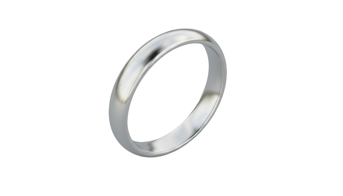 png platinum ring PNG transparent background