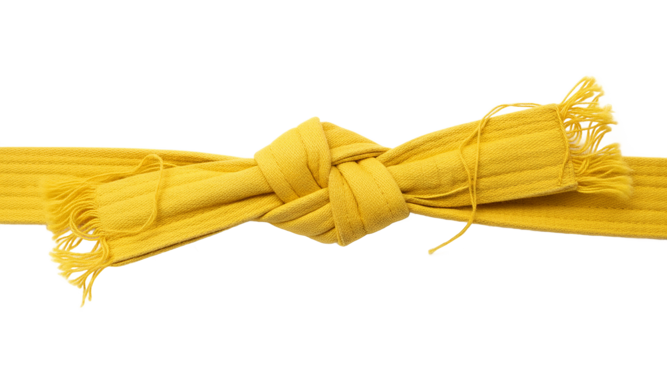 yellow belt png PNG transparent background