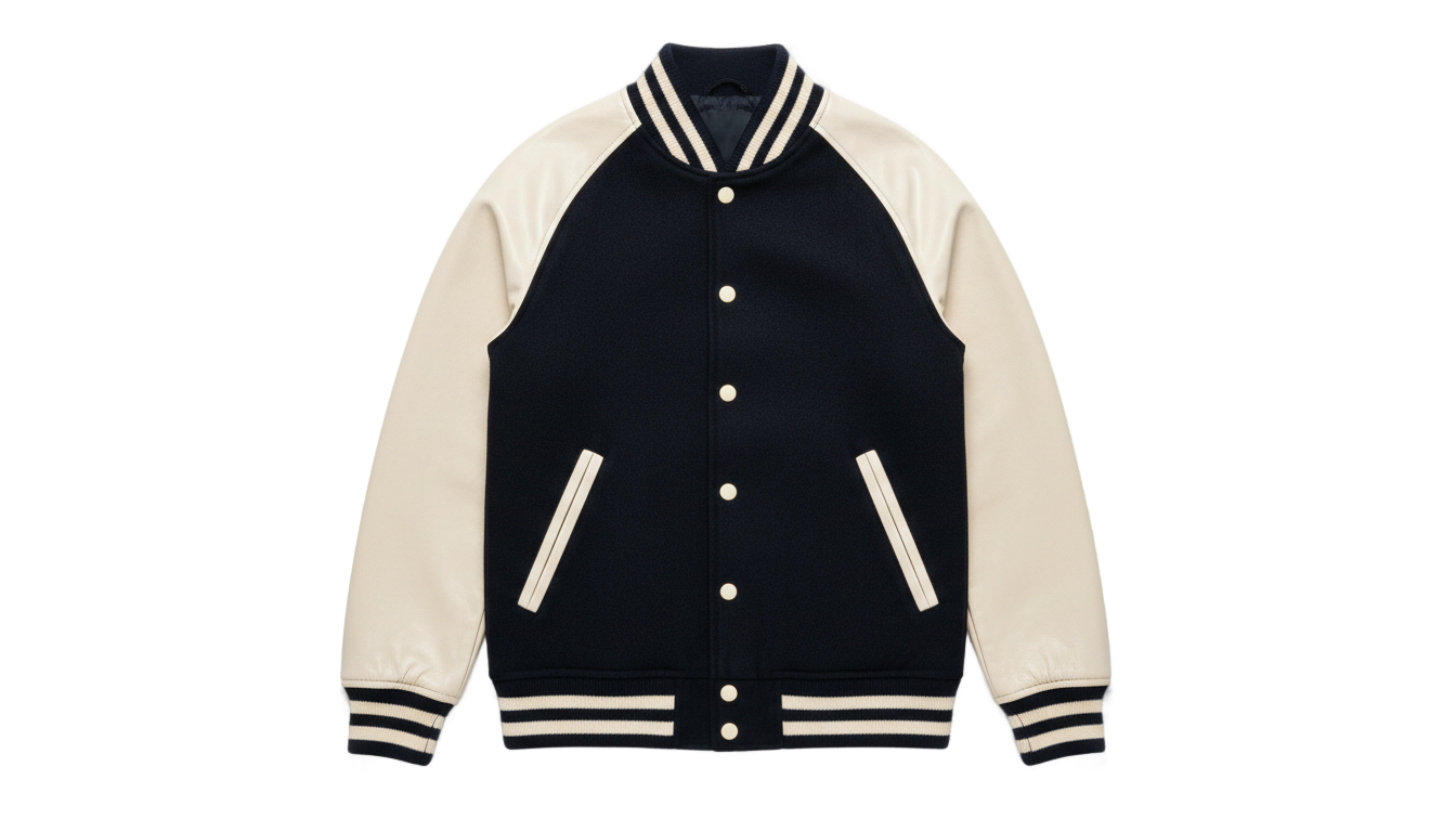 varsity jacket template png PNG transparent background