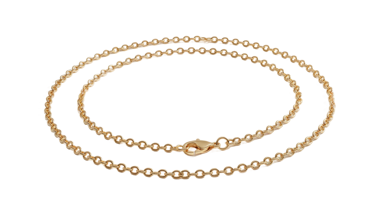 png gold necklace PNG transparent background