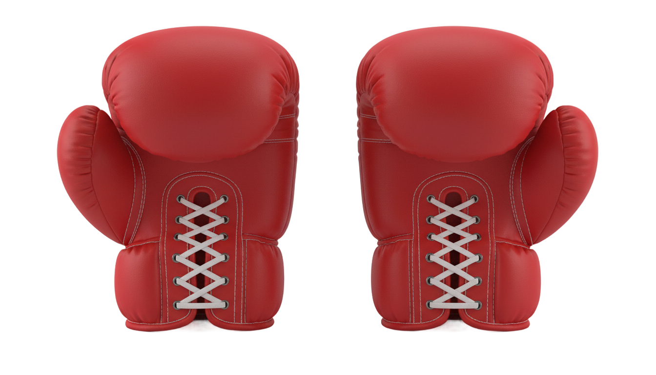 cartoon boxing gloves png PNG transparent background