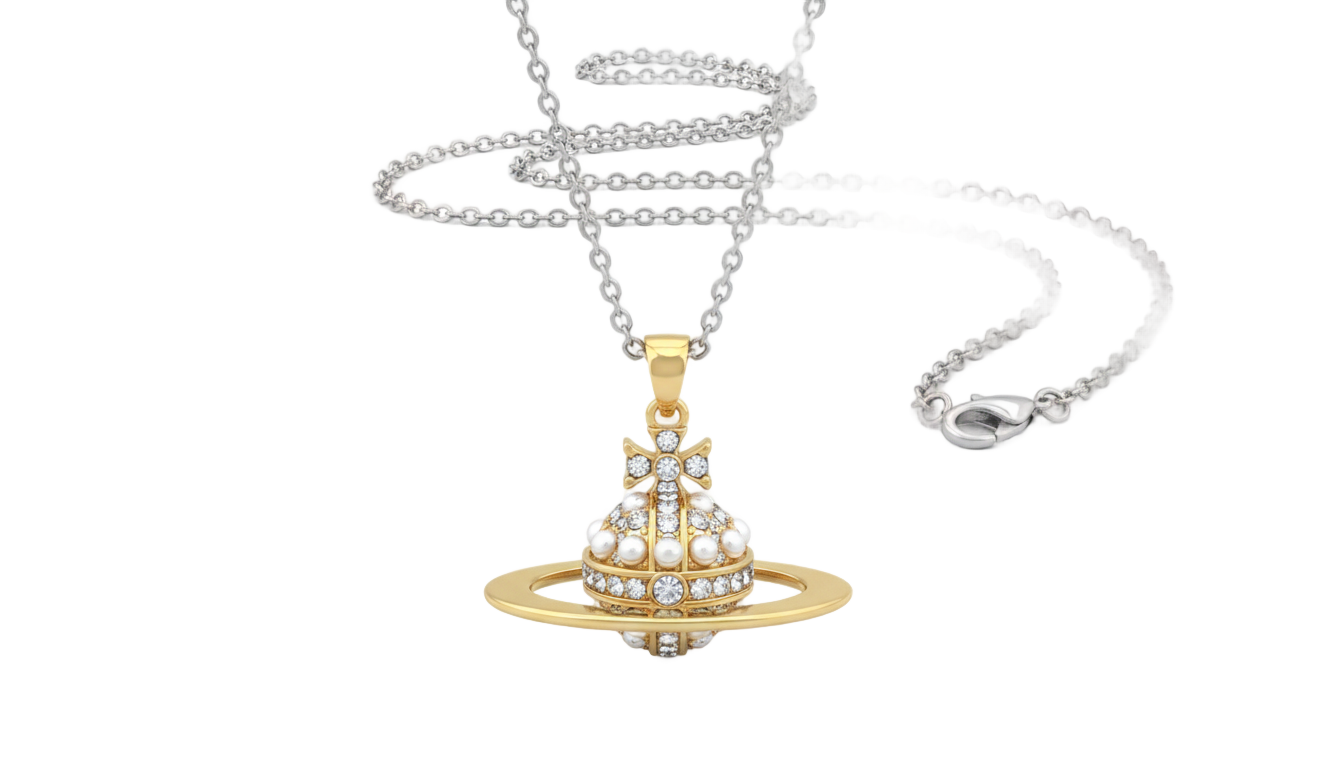 vivienne westwood necklace png PNG transparent background