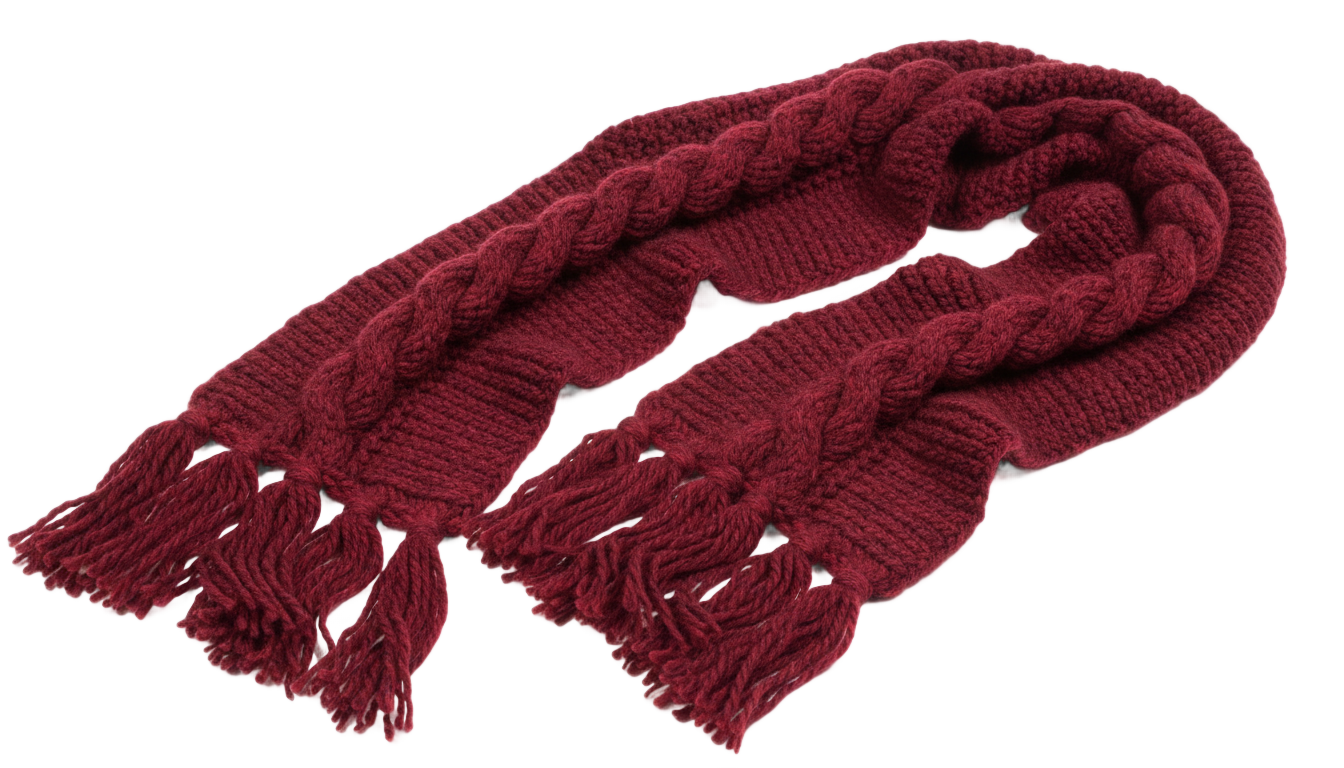 red scarf png PNG transparent background