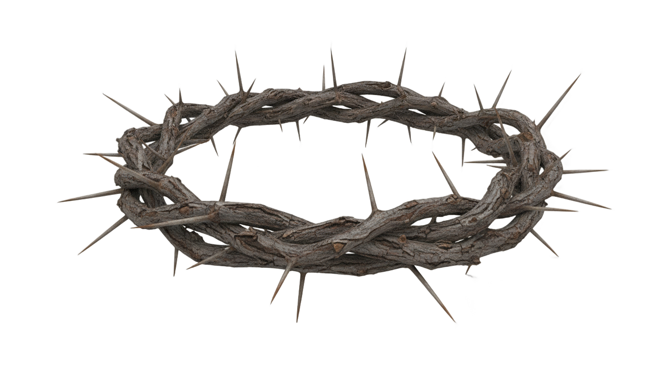 thorn crown png PNG transparent background