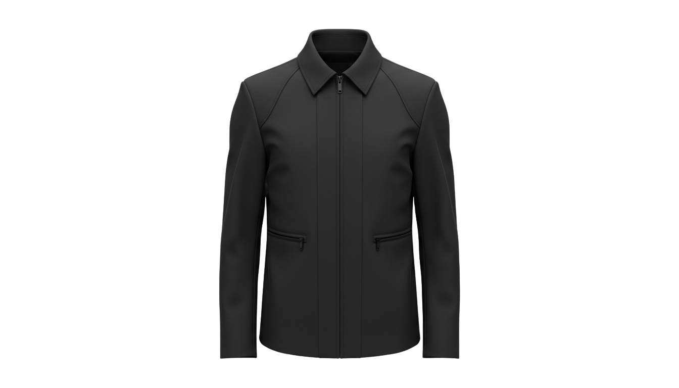 black jacket png PNG transparent background