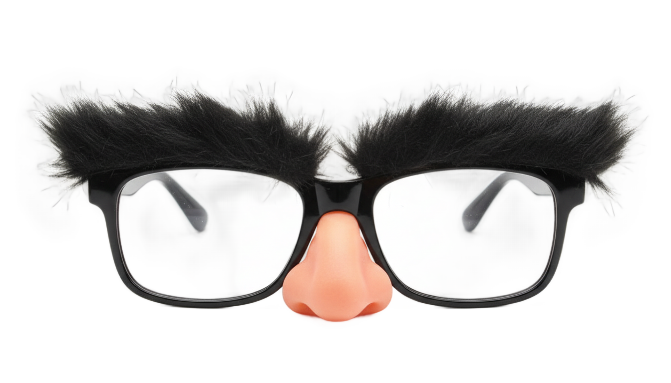 disguise glasses png PNG transparent background