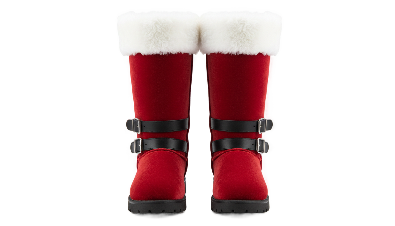 santa boots png PNG transparent background
