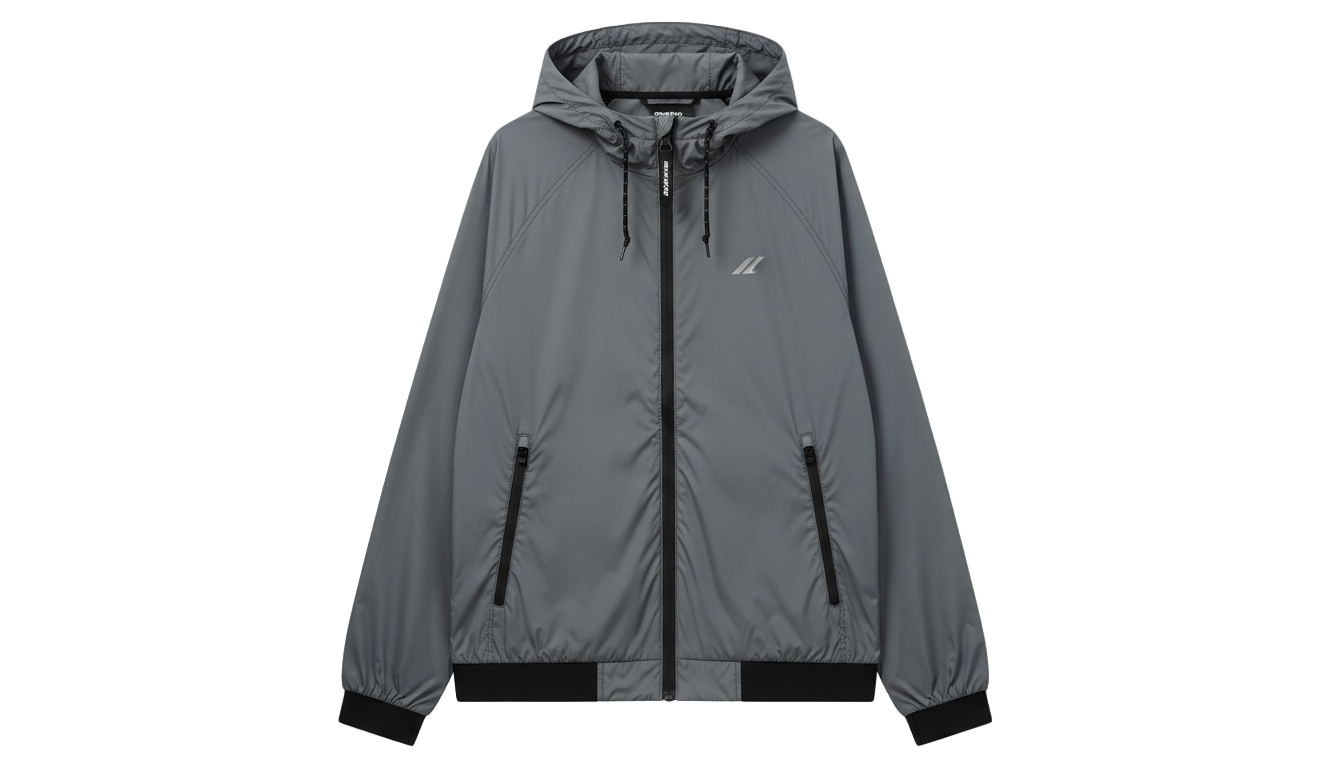 windbreaker jacket png PNG transparent background