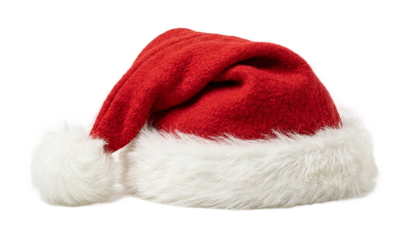 santa hat png PNG transparent background