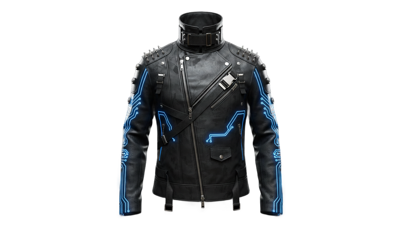 cyberpunk jacket png PNG transparent background