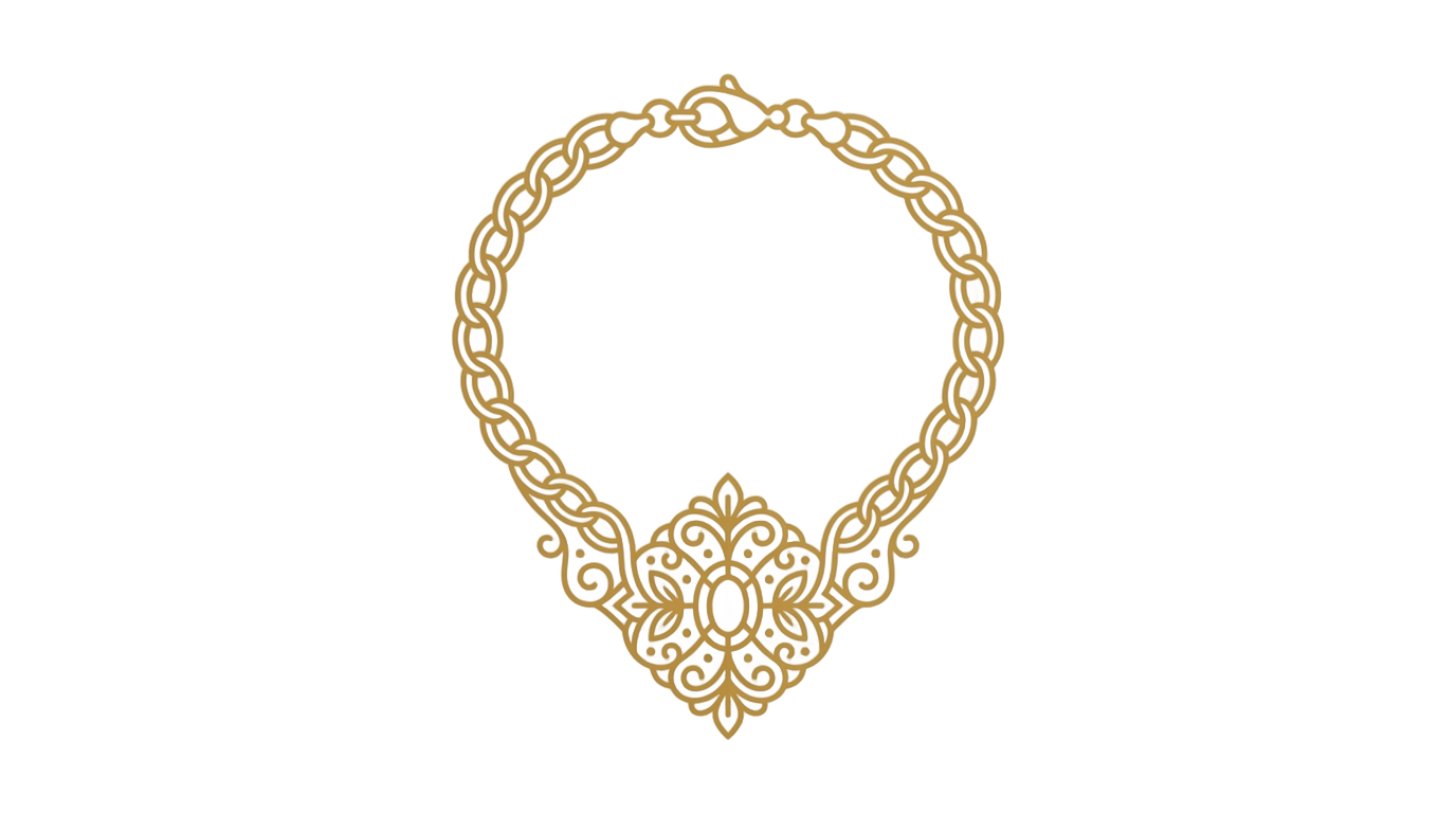 necklace logo png PNG transparent background