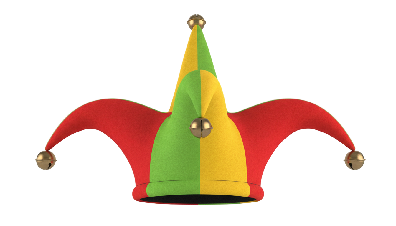 jester hat png PNG transparent background