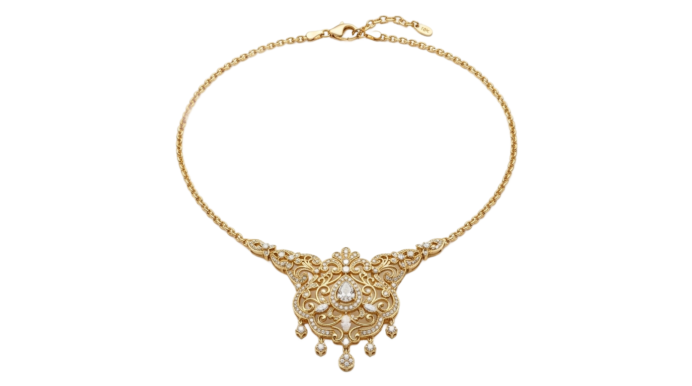 png gold necklace designs in 10 grams with price PNG transparent background