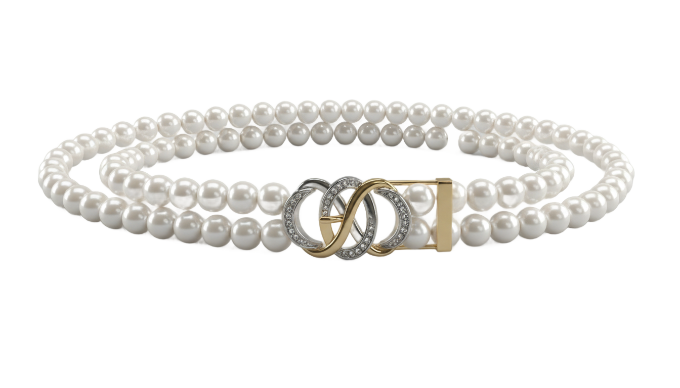 pearl belt png PNG transparent background