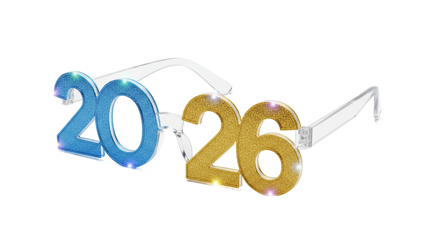 2026 glasses png PNG transparent background