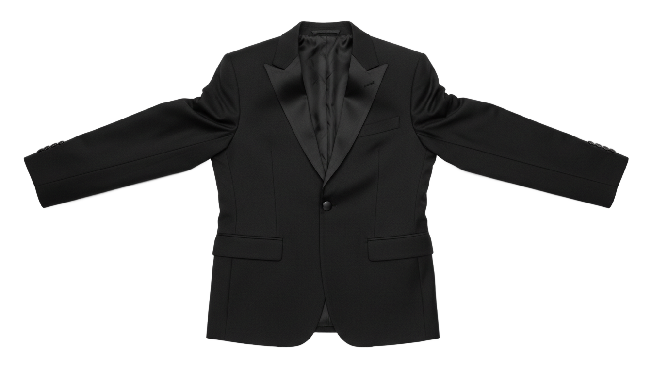 black suit jacket png PNG transparent background