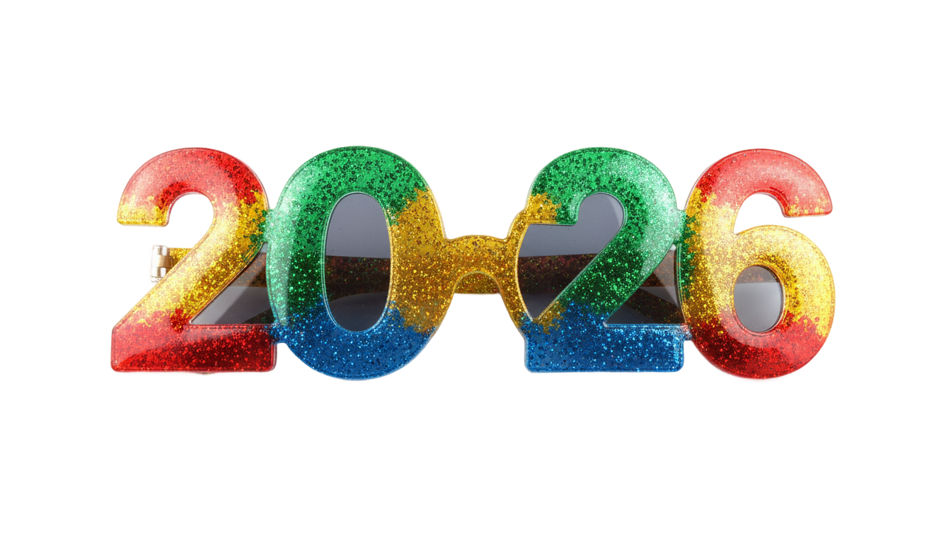 2026 glasses png PNG transparent background