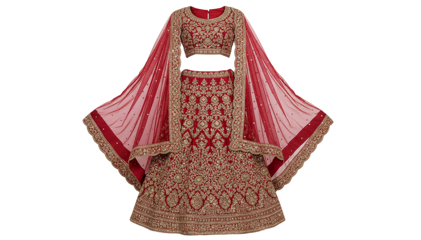 dulhan dress png PNG transparent background