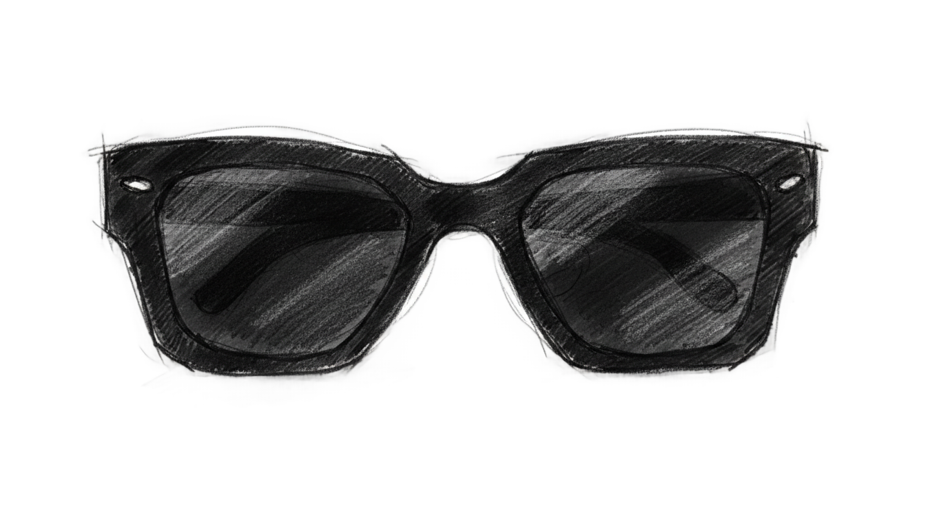 sunglasses drawing png PNG transparent background
