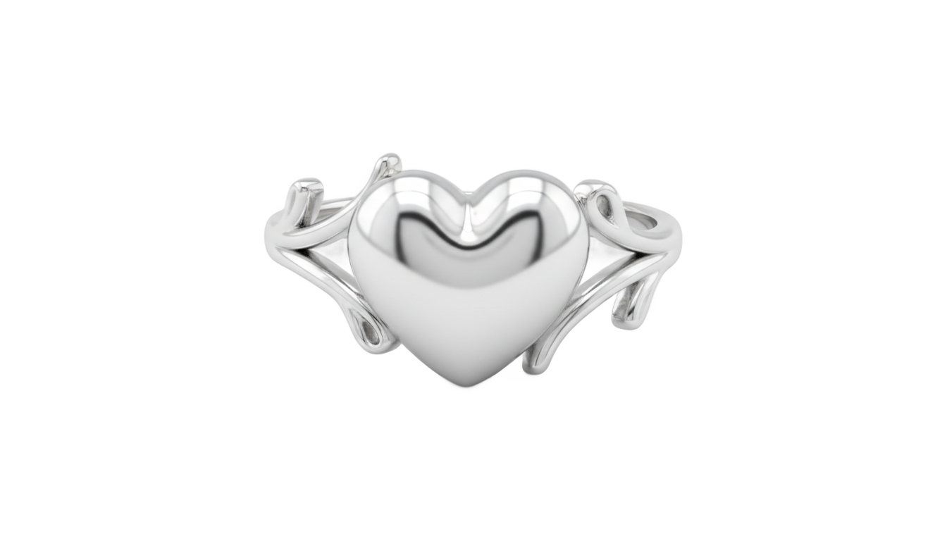 heart ring png PNG transparent background