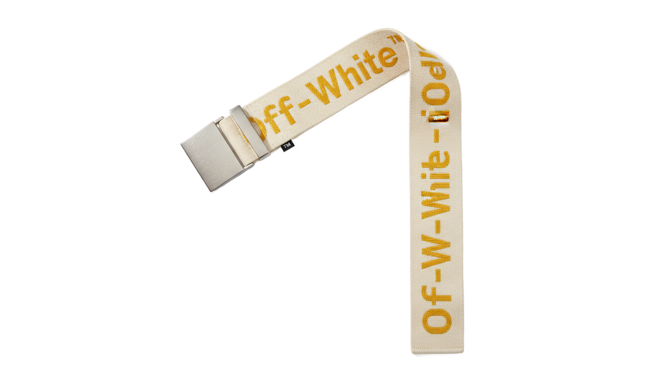 off white belt png PNG transparent background