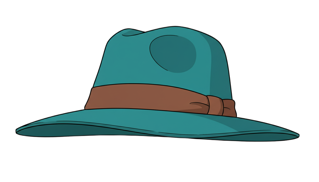perry the platypus hat png PNG transparent background