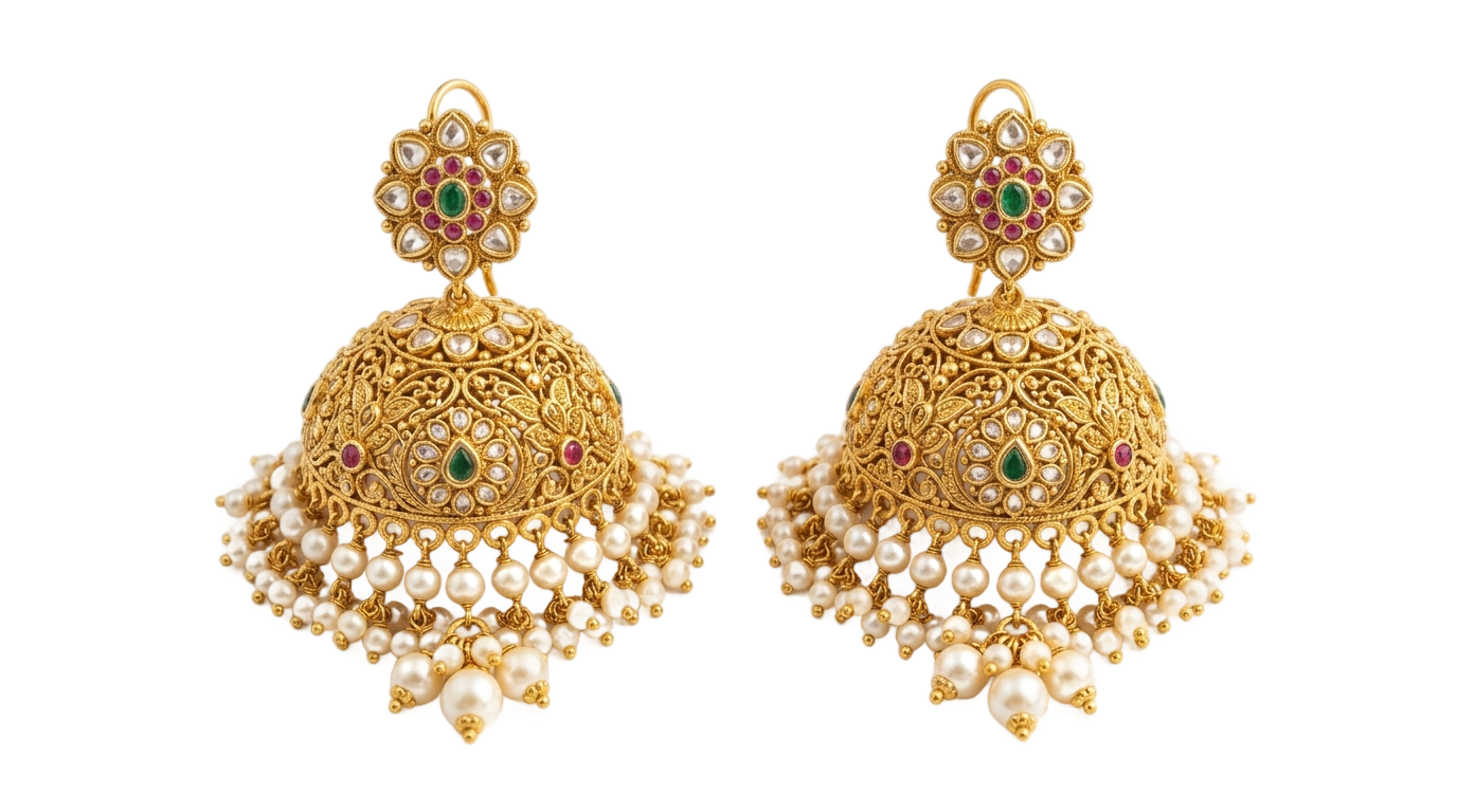 png earrings jhumka PNG transparent background