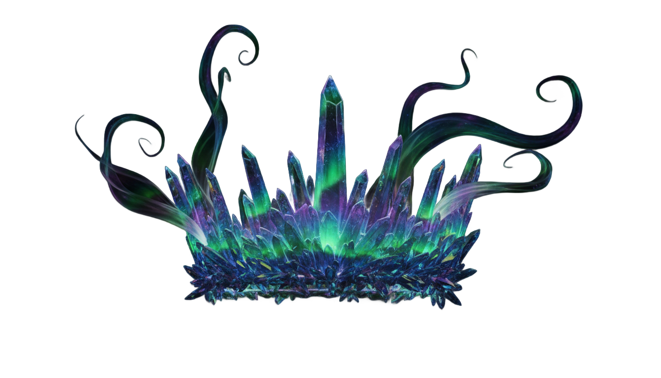 aurora crown png PNG transparent background